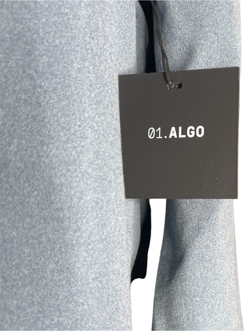 01.Algo Stitch Fix Elias Performance Jersey Funnel Neck Hoodie Light Blue XXL - Picture 5 of 7